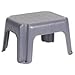 Rubbermaid Small Step Stool - 12.2x10x7.1 in
31.1x 25.4x18.1 cm,gray