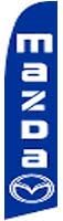 Mazda TallFlag Advertising Flag Swooper Flag
