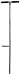 AMS 401.42 40" Plated One Piece Step Probe