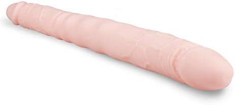 EasyToys Dildo Collection, Double Dong with Beautiful Acorn for Real Feel, 100 Percent Phthalate-Free Soft Silicone, Lifelike Double Ended Dong - Image 3