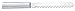 Rada Cutlery Bagel Knife Stainless Steel Blade With Aluminum Made in the USA, 10-1/8 Inches, Silver Handle