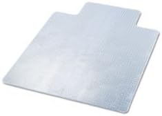 (6 Pack Value Bundle) DEFCM13433F DuraMat Chair Mat for Low Pile Carpet, 46w x 60h, Clear