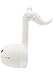 Otamatone [Melody Series Japanese Electronic [MINI Size] Musical Instrument [11 Pre-Programmed Songs] Portable Synthesizer from Japan by Cube/Maywa Denki [English Instruction], White