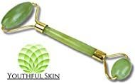 Jade Roller By Youthful Skin | Premium Quality Anti-Aging | Genuine Jade facial massager | Perfect Jade Roller Massager To Naturally Revive Skin