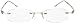 Scojo Gels Rimless Reading Glasses