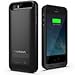 iPhone 5S Battery Case, iPhone 5 Battery Case - Maxboost Atomic S Portable Charger for iPhone 5/5S [MFI Certified] External Protective 2400mAh Battery Charging Juice Power Bank [Matte Black/Black]