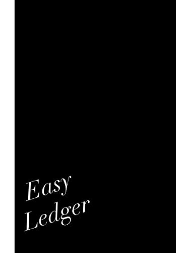 Easy Ledger: Simple Income/Expense Journal - Cash Notebook - DIN A5 - 110 Pages