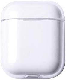 Wulidasheng Airpods Case,Glossy Anti-dust Hard Case Cover Protector for Apple Airpods Bluetooth Earphones Transparent