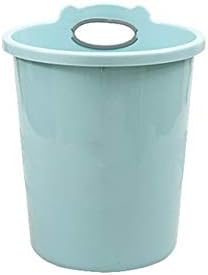 Xjrhb Aucun Menage Ne Peut Etre Suspendu Poubelle Dessin Anime Ordures Menageres De Couvercle De Boite Salon Portable Chambre Salle De Bains Trash Poubelle Color Blue Size 27cmx33cmxcm Amazon Fr Cuisine