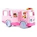 Little People 887961553390, Fisher-Price Sit with Me Pink School Bus, Brown
