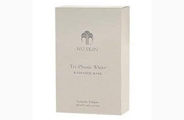 Amazon Com Nuskin Nu Skin Tri Phasic White Radiance Mask 8 Masks Health Personal Care
