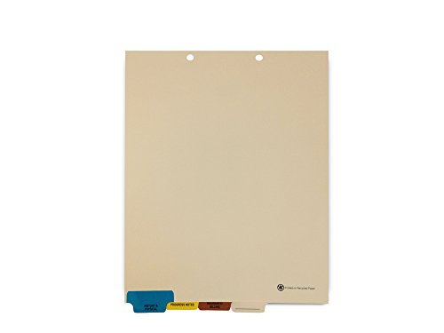 image for AMZfiling Medical Arts Press Match Medical Chart Index Dividers- 4 Tab