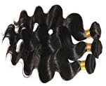 Mixed Length 3 Bundles Brazilian Body Wave 100% Virgin Human Hair (14 16 18) 150g
