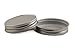 Nakpunar 12 pcs Silver Mason Jar Lids