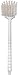 SPARTA Utility Scrub Brush with Polyester Bristles 20