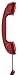 Native Union Pop Phone Retro Handset - POP-RED-NAIL-HG - Bloody Mary