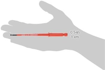 Bahco 8040SL-2P Slim/Insulated Interchangeable Blades for Slotted Head Screws Red, 100/0.8 mm, Set of 2 Piece - Image 3