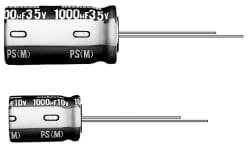 Aluminum Electrolytic Capacitors - Leaded 100UF 35V 20% 105c (5 pieces)