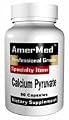 Calcium Pyruvate 750 Mg By Amermed, 120 Capsules (2 Bottles)