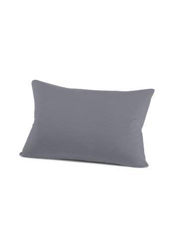 Schlafgut 034-128 Mako Jersey Kissenbezug / 40 x 60 cm, Graphit