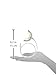 Extra GLO Brilliant Light & Heat Mouthpiece For Use With The GLO Teeth Whitening Device - Latex Free, 1 Count (Pack of 1)