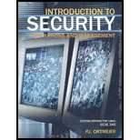 Textbook Binding Introduction to Security Operations and Management Book
