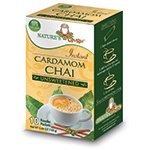 Nature's Guru Instant Chai Cardamom Chai Unsweetened 10 powder packets unless noted (a) - 2pc