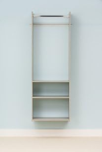 Amazon Com Easy Track Hanging Tower Kit Closet Storage Weathered
