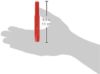 Kaweco CLASSIC SPORT Fountain Pen Red with Gold-Plated Steel Nib and Iridium Tip for Ink Cartridges I Sport Fountain Pen 13 cm I Nib: F (Fine) - Image 4