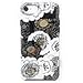 Kate Spade New York Protective Case for iPhone 8/7/6s/6 - Black/Gold/White Floral