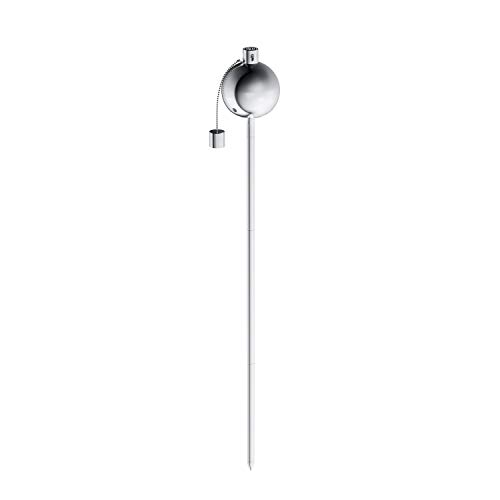 image for Pure Garden 50-219 Outdoor Torch Lamp-45” Patio/Backyard Stainless S