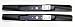 MowerPartsGroup (2) Blades Replace Cub Cadet MTD 942-04244 942-04290 LTX1046 LTX1045 46" primary