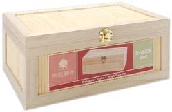 Bamboo & Paulownia Tropical Box - Large-4.72"x10.83"x6.89"