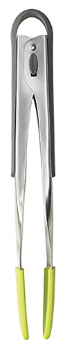 Vibe Silicone Locking Food Tongs (10-Inch)