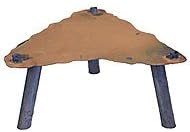 Riser Stand Fire Pit Size: 12 "H