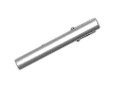 The Tie BarC735 Silver Shot 1 3/4 Inch Matte Tie Bar