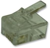 Supreme-Optimised GTK - 6P6C-R - RJ12 PLUG - ROUND ENTRY - Pack of 10 --