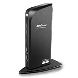 Zettaguard USB 3.0 Universal Laptop Dual Monitor Docking Station Dual Video Monitor Display HDMI & DVI/VGA with Gigabit Ethernet, Audio, 6 USB Ports for Laptop, Ultrabook and PC
