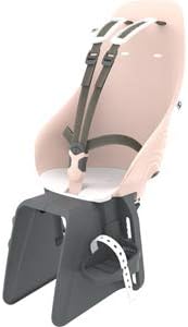 urban iki Rear Bicycle Seat with Frame Mount - Pink and White