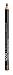 NYX PROFESSIONAL MAKEUP Slim Eye Pencil, Eyeliner Pencil - Medium Brown