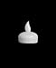 MODGY LED Floating Tealight Candles Flameless Battery Operated Flickering Light Candle, Water-Activated, White, Set of 32