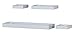 O&K Furniture Set of 4 Floating Ledge Shelves for Pictures and Frames, White