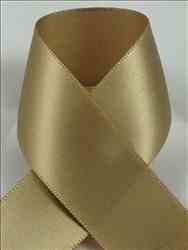 Schiff Ribbons 2244-5 100-Yard Polyester Double Face Satin Ribbon, 7/8-Inch, Antique Gold