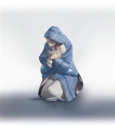 Lladro Mary Porcelain Figurine