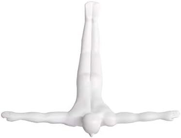 HomeRoots Resin Wall Diver Wall Art - White