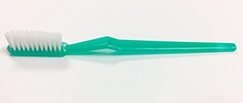 Disposable Soft Green Handle Toothbrush, 24 pcs, Individually Packed
