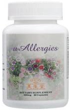 uAllergies: Dietary Supplement/Help Improve Allergies / 80 Capsules/Bottle