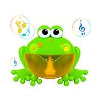 Bathtub Bubble Frog Baby Bath Toy,Bubble Toy Musical Toy Bubble Maker with Nursery Rhyme Bathtub Bubble Toys for Infant Baby Children Kids Happy Tub Time,Bubble Machine for Boys and Girls Aged 3 4 5 6
