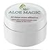 Aloe Magic Skin Cream with Aloe Ferox (Travel .5oz) Moisturizer. Instant and Lasting Relief for Eczema, Psoriasis, Skin Rashes, Dry Skin and Sunburn. 22 X Stronger.