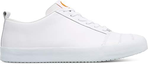 white casual trainers mens